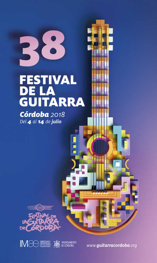 El Festival de la Guitarra de Córdoba celebrará su 38 edición en julio de 2018