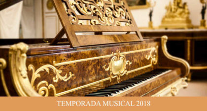 Presentación de la temporada musical 2018 de Patrimonio Nacional