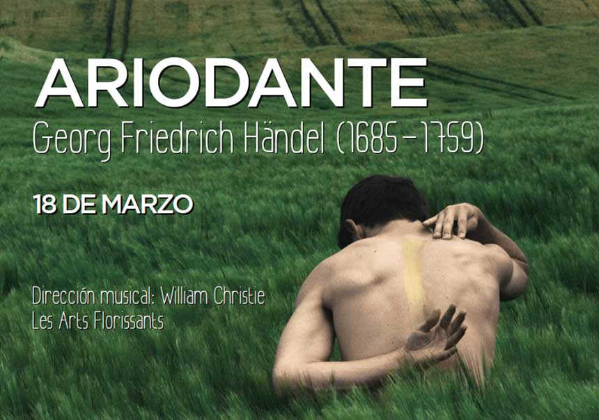 ‘Ariodante’ de Georg Friedrich Händel, con el especialista William Crhistie y en el Real
