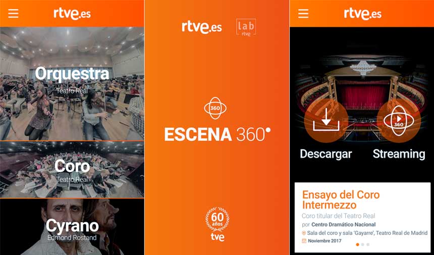 El Lab de RTVE.es estrena recorrido privado e interactivo del Teatro Real