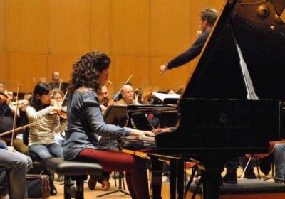 Beatrice Rana  – Otto Tausk – OSG en ensayo – © OSG / Lucía Sández