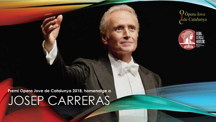 Josep Carreras, César Cortés y Mercedes Gancedo reciben los premios Ópera Jove 2018