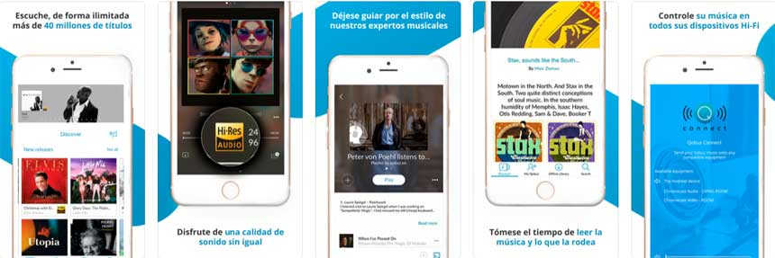 La francesa Qobuz aterriza en España para competir con Spotify y Tidal La francesa Qobuz aterriza en España para competir con Spotify y Tidal