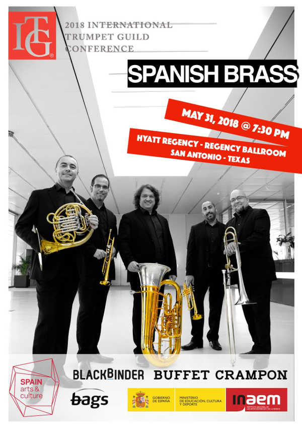 Spanish Brass actúa en el 43 International Trumpet Guild que se celebra en Texas