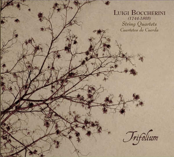 El Ensemble Trifolium presenta su CD dedicado a los cuartetos de cuerda de Luigi Boccherini