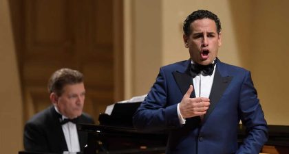 El tenor Juan Diego Flórez inaugura el Festival Internacional de Verano de El Escorial