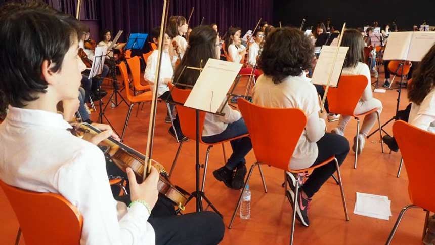 Las orquestas Infantil y Juvenil de Extremadura se presentan en concierto