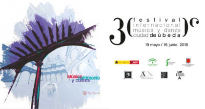 XXX Festival Internacional de Música y Danza 'Ciudad de Úbeda' con 30 respaldos