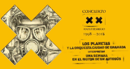 Los Planetas y la Orquesta Ciudad de  Granada interpretan  “Una semana en el motor de un autobús”
