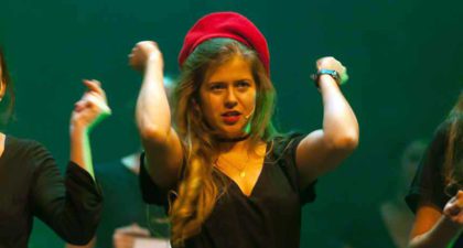 Taller de interpretación de musicales en el Museo Universidad de Navarra