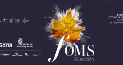 El 26 Festival Otoño Musical #FOMS mostrará calidad, variedad, elegancia y una imagen renovada