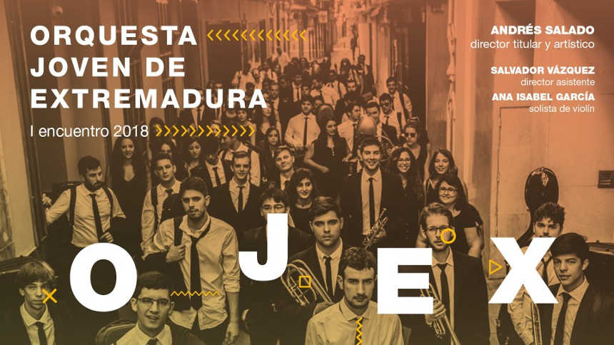 La Orquesta Joven de Extremadura 2016-2018 clausura su ciclo con dos conciertos