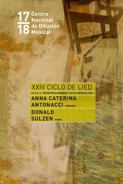 XXIV Ciclo de Lied Anna Caterina Antonacci, soprano & Donald Sulzen, piano