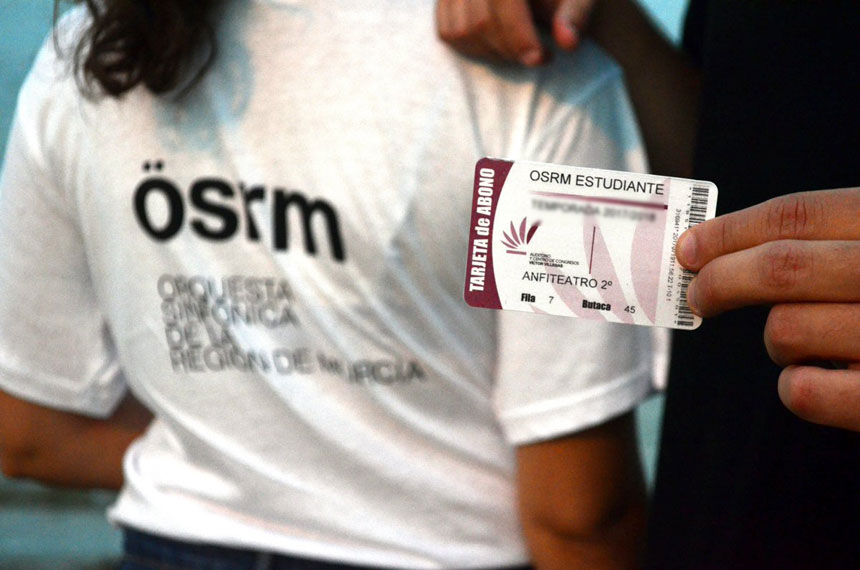 La OSRM lanza un abono estudiantil para sus conciertos en el auditorio regional