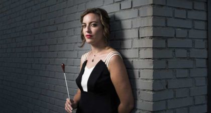 La directora de orquesta Lara Diloy debuta al frente de la Orquesta Sinfónica de Bilbao