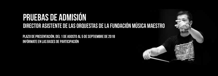 Próximas audiciones de la Fundación Música Maestro