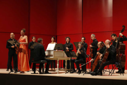 Delphine Galou en el concierto inaugural