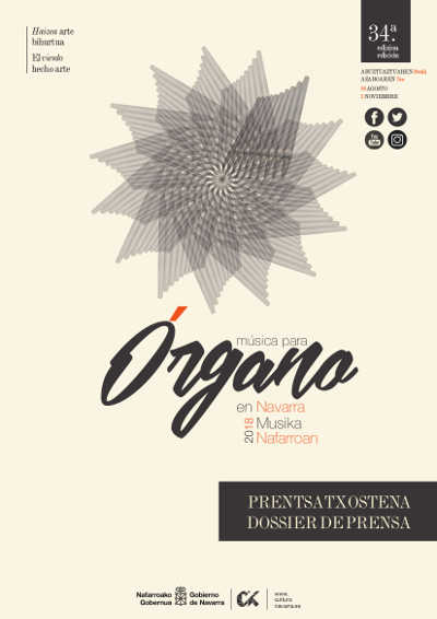 Cristina Alís Raurich y Mauricio Molina actúan este sábado y domingo dentro del ciclo de Música para Órgano en Navarra