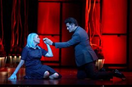 Marina Rebeka (Marguerite) y Piotr Beczala (Dr. Faust)