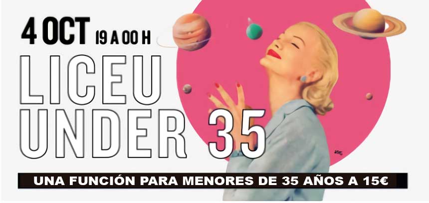 «Liceu Under 35», la noche joven de la ópera en el Gran Teatre del Liceu