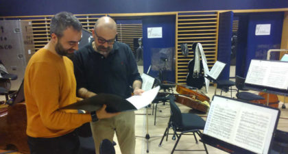 Curso de Composición impartido por Israel López Estelche en el Festival de Música Tres Cantos