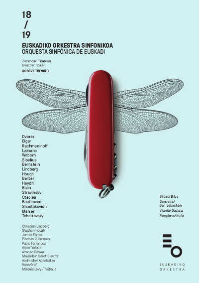 Orquesta Sinfónica de Euskadi y Robert Treviño inauguran la Temporada de conciertos 2018/2019