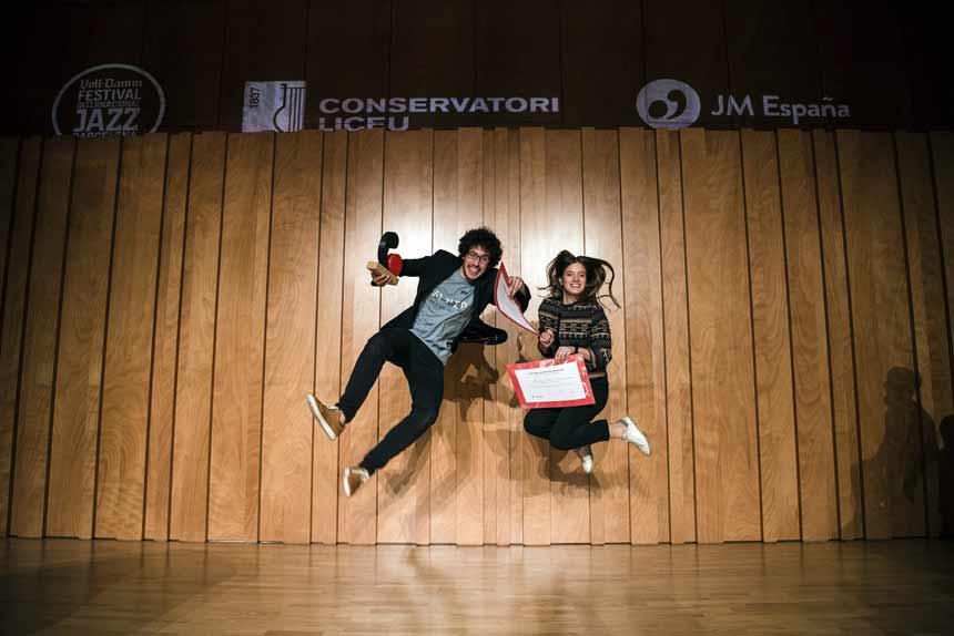 Ganadores del primer concurso de jazz de Juventudes Musicales de España