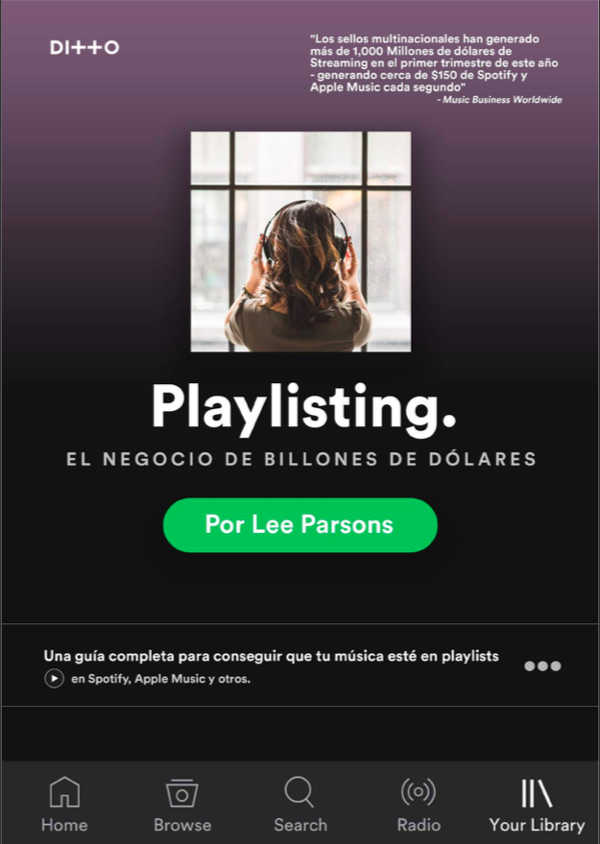 “Playlisting” la última guía con todo lo que debes saber para afrontar el mundo de las playlists