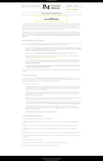 Presentación de las novedades de 17º edición Premio Internacional de Interpretación «Intercentros Melómano»