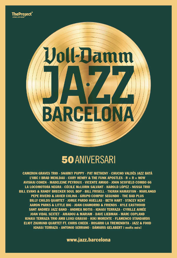 El Voll-Damm Festival de Jazz celebra 50 años por todo lo alto