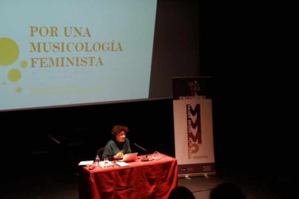 Conferencia de Marisa Manchado – Por una musicología feminista