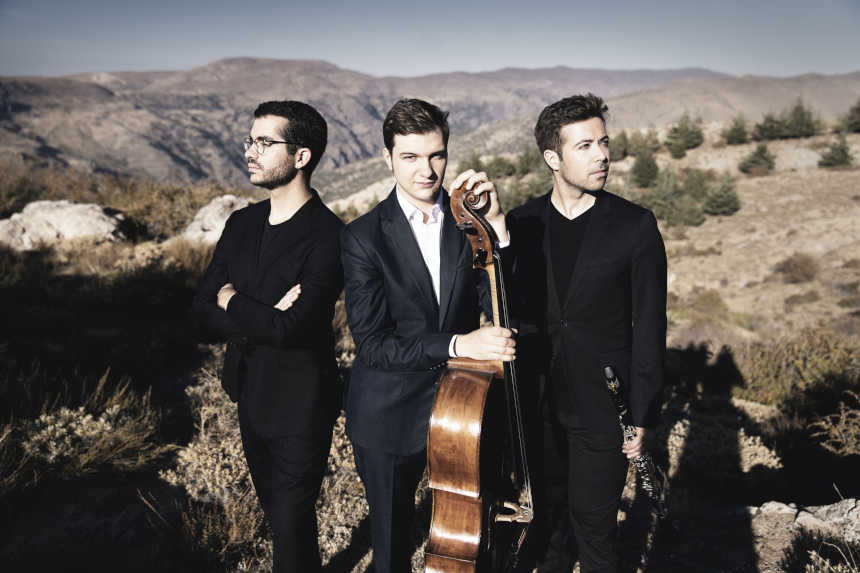 Floristán, Barragán y Ioniţă en un concierto de música de cámara en el Teatro de la Maestranza
