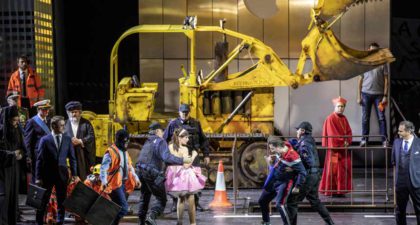 Fotografías de ensayo de ‘La flauta mágica’ de Graham Vick