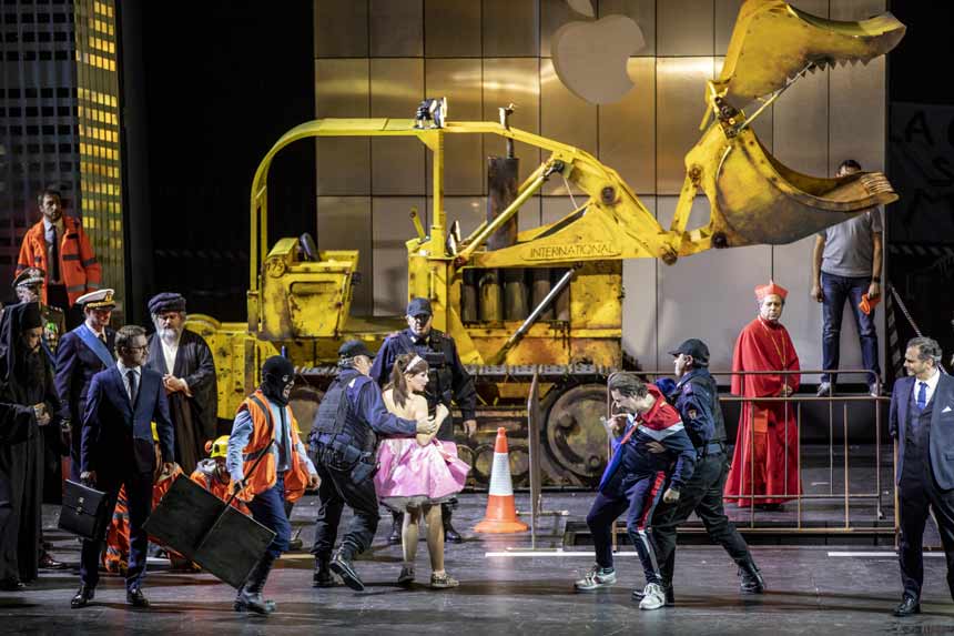 Fotografías de ensayo de ‘La flauta mágica’ de Graham Vick