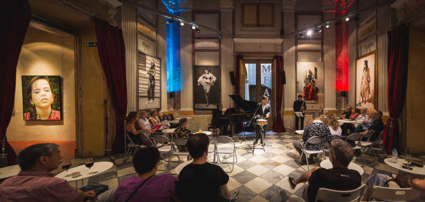 August Tharrats y Paul San Martin en el ciclo Friday’s Blues del MEAM