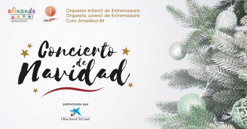 Concierto benéfico de navidad con la Orquesta Infantil y la Orquesta Juvenil de Extremadura en Plasencia