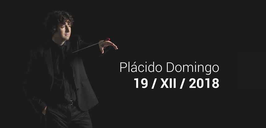 Plácido Domingo clausura la oferta sinfónica de Les Arts para 2018 en sus facetas de cantante y director