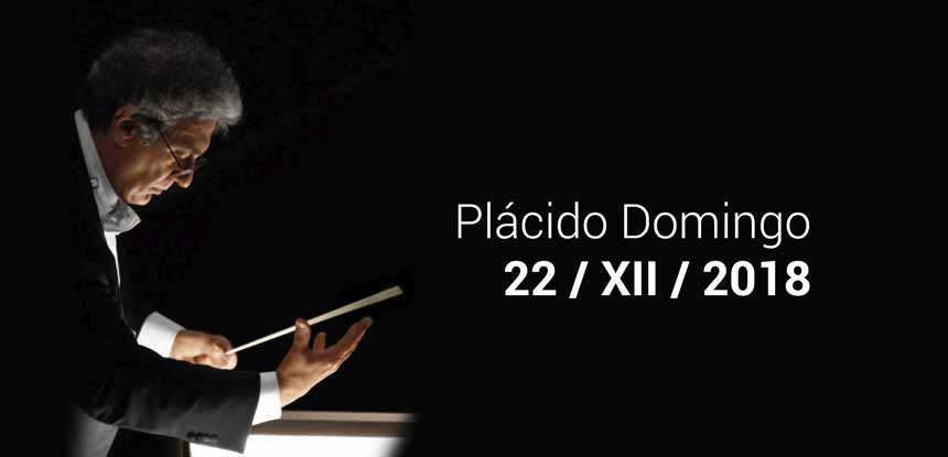 Plácido Domingo clausura la oferta sinfónica de Les Arts para 2018 en sus facetas de cantante y director