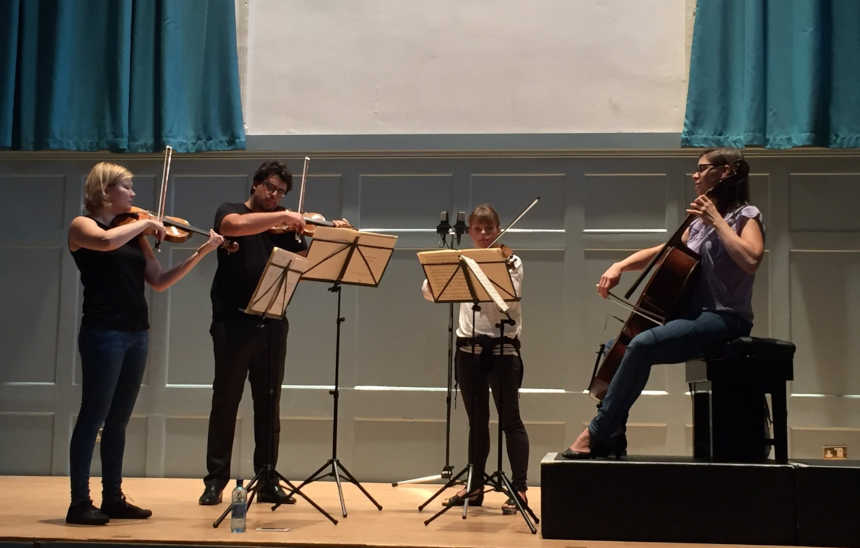 Concierto del cuarteto Chiaroscuro en el Auditorio Nacional de Madrid