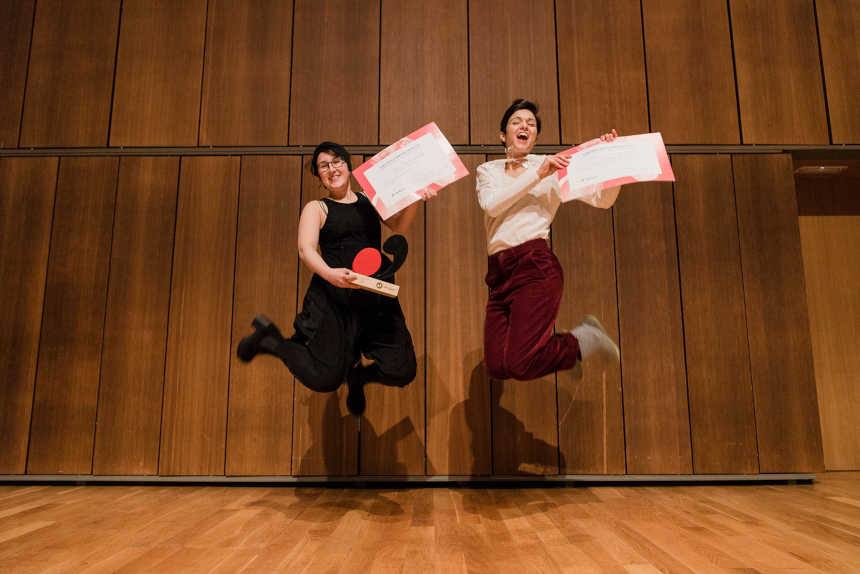 Ganadores de la primera edición del Concurso de Música Antigua de Juventudes Musicales de España