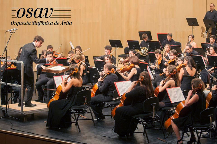 La Orquesta Sinfónica de Ávila ofrece su concierto de Navidad en Lienzo Norte