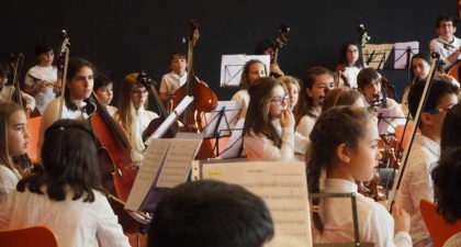 Concierto benéfico de navidad con la Orquesta Infantil y la Orquesta Juvenil de Extremadura en Plasencia