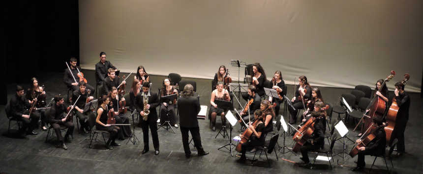 Orquesta del Conservatorio Superior de Música de Badajoz en Circuitos Badajoz del CNDM