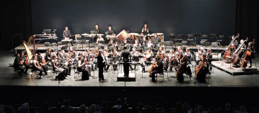 Orquesta del Conservatorio Superior de Música de Badajoz en Circuitos Badajoz del CNDM