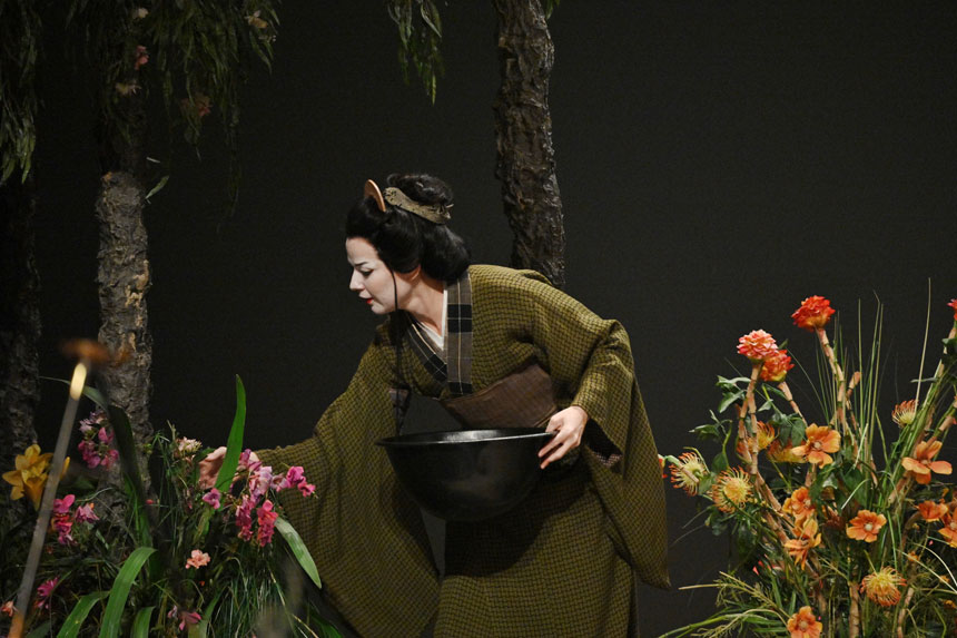 Fotografías de un ensayo general de Madama Butterfly en el Teatre Liceu