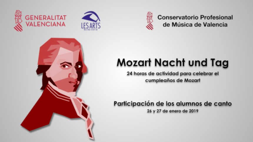 Les Arts celebra el cumpleaños de Mozart con 25 espectáculos gratuitos los días 26 y 27 de enero