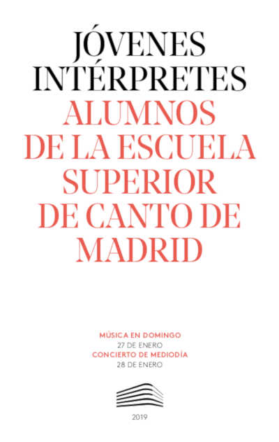 Domingos & Mediodías en la Fundación Juan March – Nuevos recitales en enero