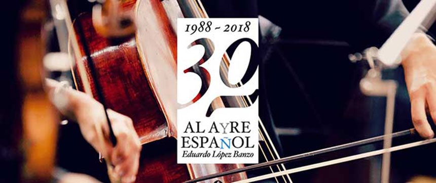 Al Ayre Español en el ciclo Universo Barroco del CNDM, actuará en Madrid