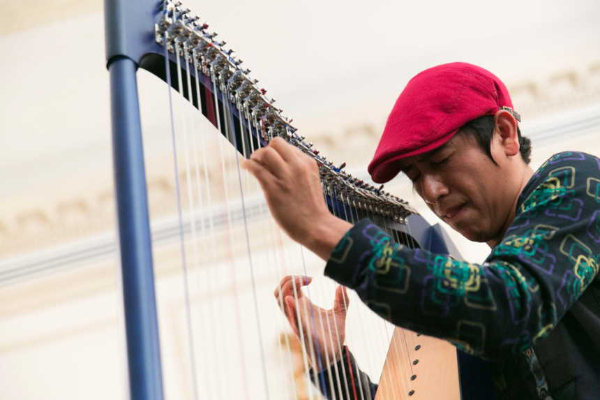 Jorge Pardo y Edmar Castañeda en el Auditorio Nacional de Madrid Jorge Pardo y Edmar Castañeda en el Auditorio Nacional de Madrid