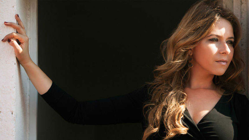 Rocío Márquez en concierto en el Teatro de la Maestranza de Sevilla